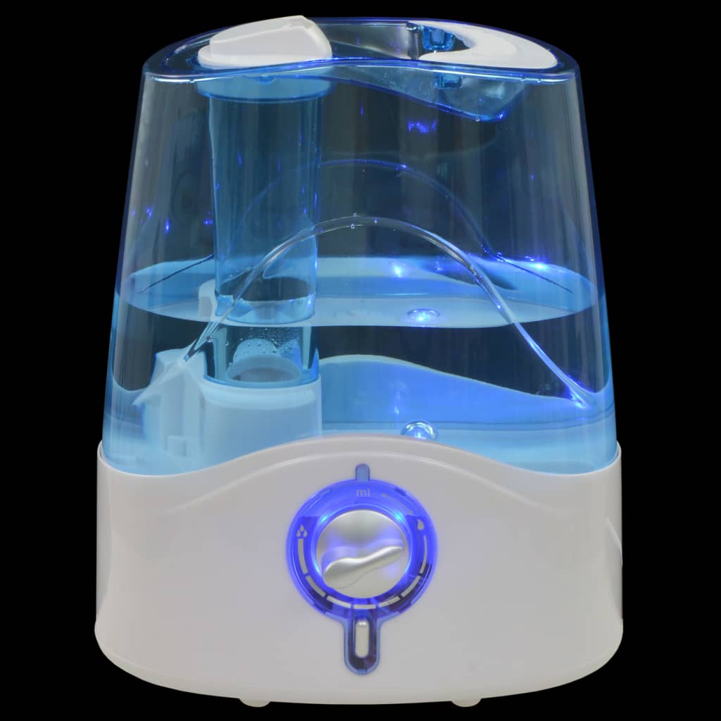 Humidificateur à ultrasons avec brume et veilleuse 6 L 300 ml/h