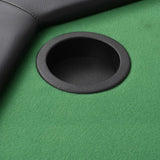 Table de poker pliable pour 8 joueurs 2 plis Octogonale Vert