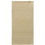 Store roulant en bambou 80x220 cm Naturel