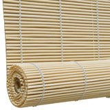 Store roulant en bambou 80x220 cm Naturel