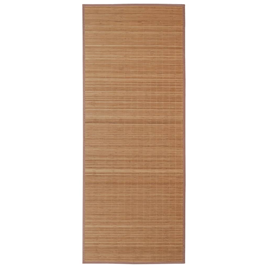 Tapis en bambou 160x230 cm Marron