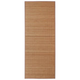 Tapis en bambou 160x230 cm Marron