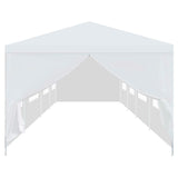 Tonnelle de jardin 3x12 m Blanc