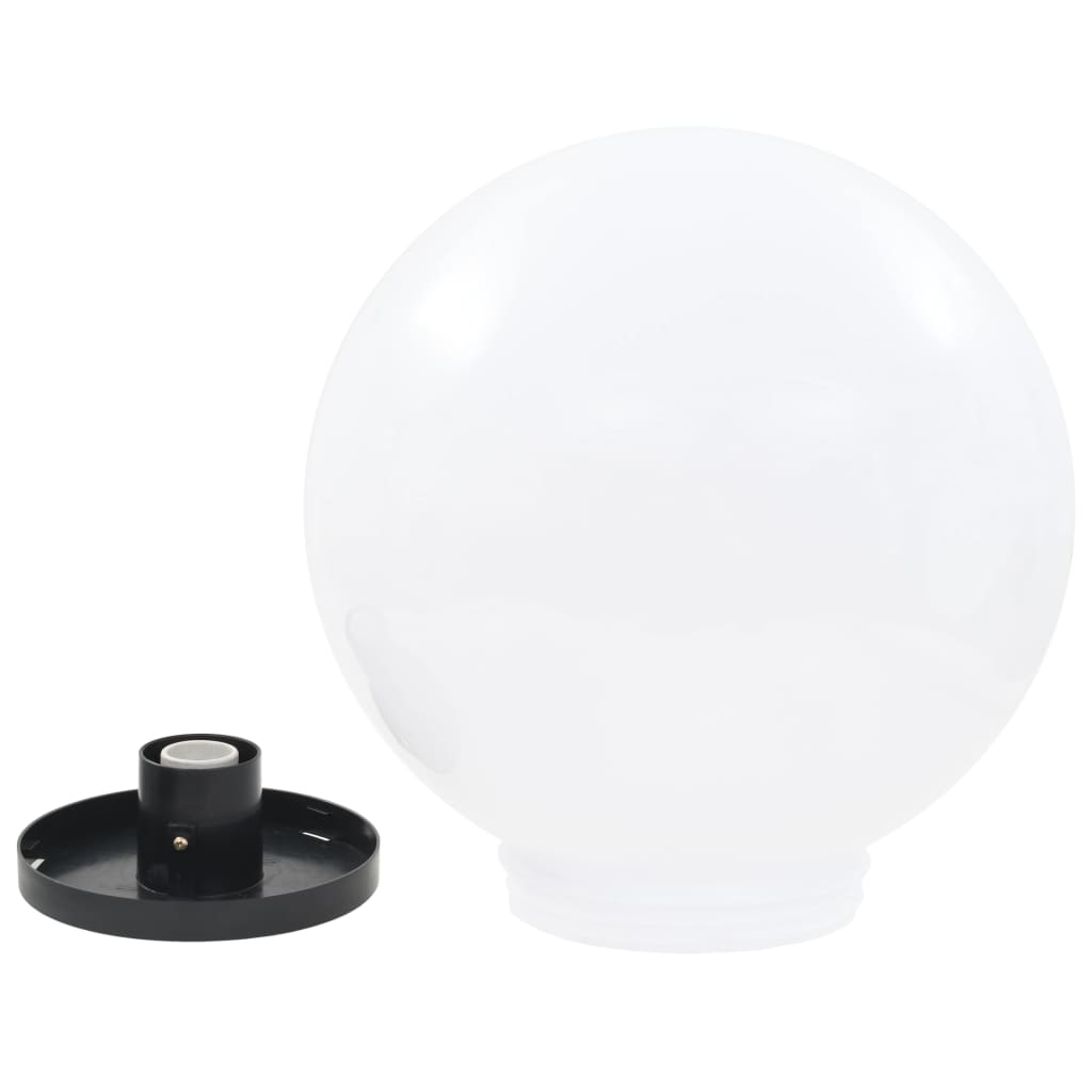 Lampe à LED sous forme de boule 2 pcs Sphérique 40 cm PMMA