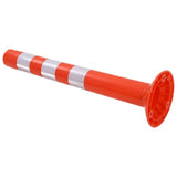 Traffic control bollard 2 pcs Plastic 75 cm