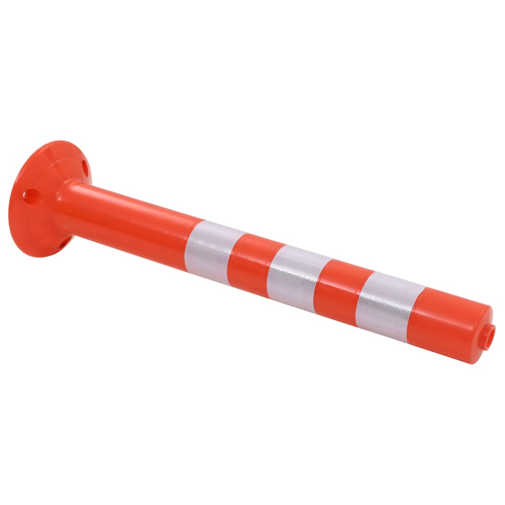 Traffic control bollard 2 pcs Plastic 75 cm