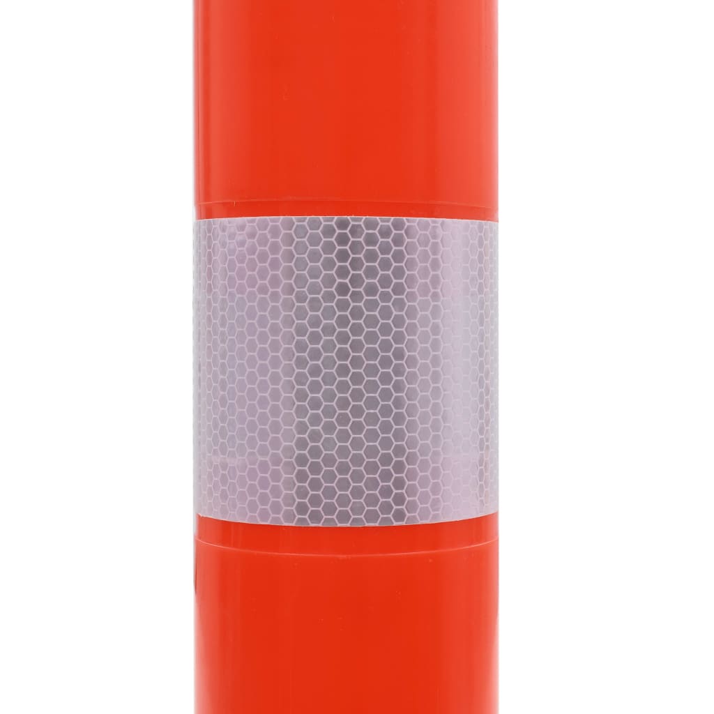 Traffic control bollard 2 pcs Plastic 75 cm