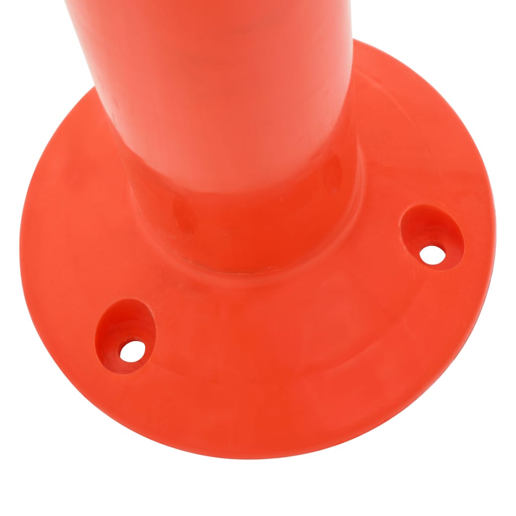 Traffic control bollard 2 pcs Plastic 75 cm