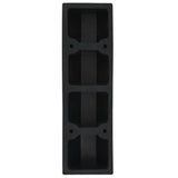 Parking Stopper 2 pcs Rubber 49 x 15 x 9 cm