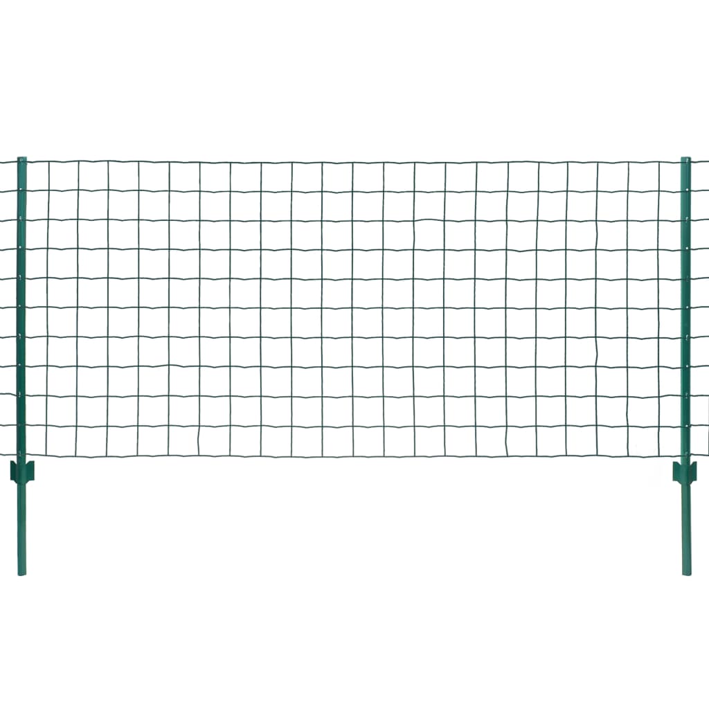 Euro Steel Fence 20x0.8 m Green