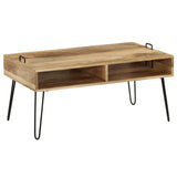 Couchtisch Massives Mangoholz 100x60x45 cm