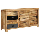 Solid Mango Wood Sideboard 160x40x80 cm