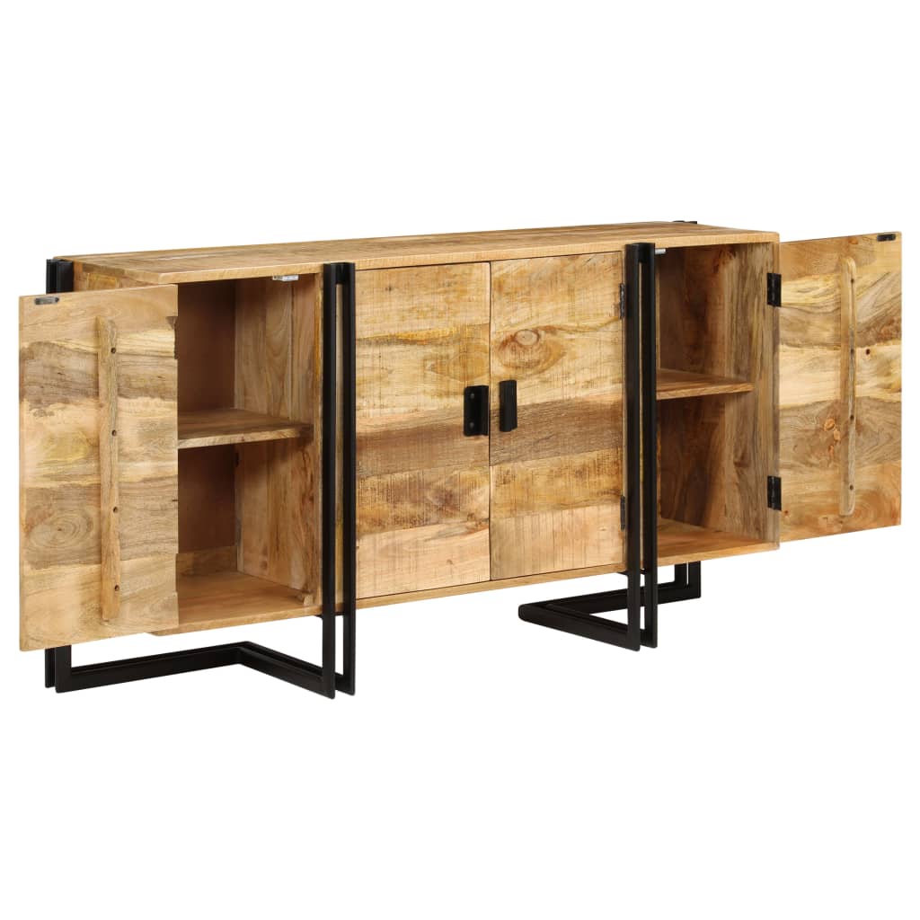 Buffet Bois de manguier massif 150x40x80 cm