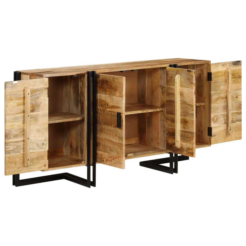 Buffet Bois de manguier massif 150x40x80 cm