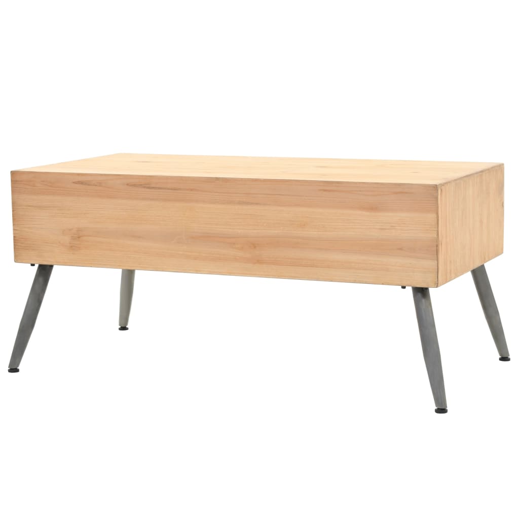 Couchtisch Massives Tannenholz 115x55x50 cm