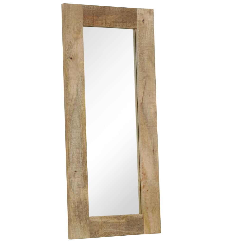 Miroir Bois massif de manguier 50 x 110 cm