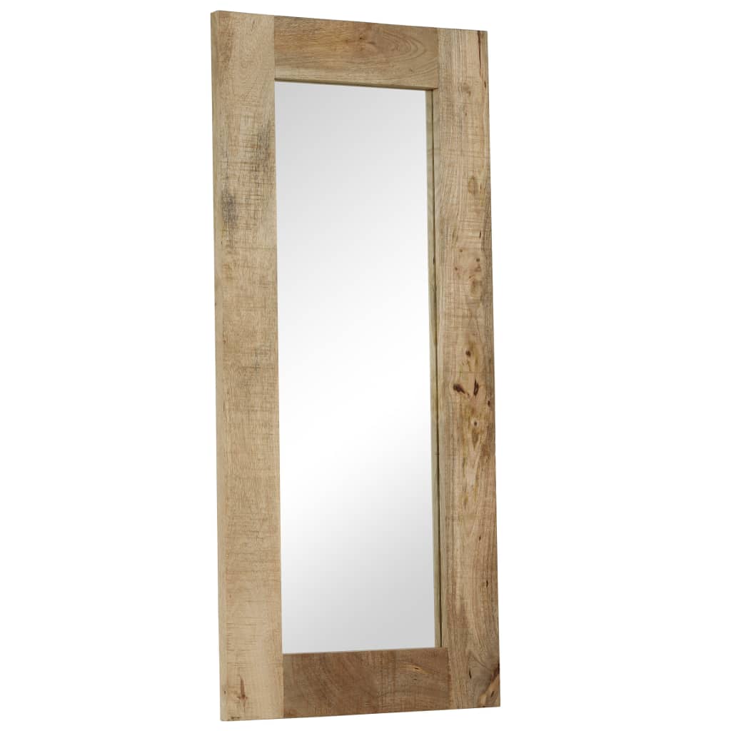 Miroir Bois massif de manguier 50 x 110 cm