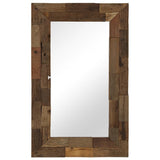 Miroir Bois de récupération massif 50 x 80 cm