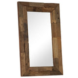 Miroir Bois de récupération massif 50 x 80 cm