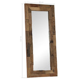 Miroir Bois de récupération massif 50 x 110 cm