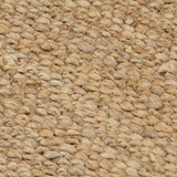 Tapis tissé à la main Jute 120 x 180 cm Naturel