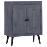 Solid mango wood sideboard 60x30x76 cm