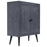 Solid mango wood sideboard 60x30x76 cm