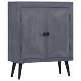 Solid mango wood sideboard 60x30x76 cm