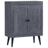 Solid mango wood sideboard 60x30x76 cm