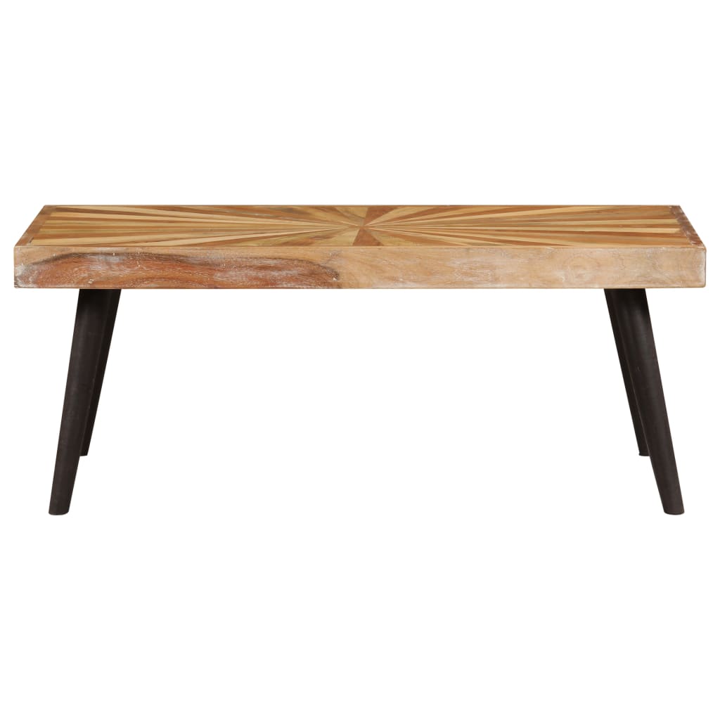 Table basse Bois de manguier massif 90x55x36 cm