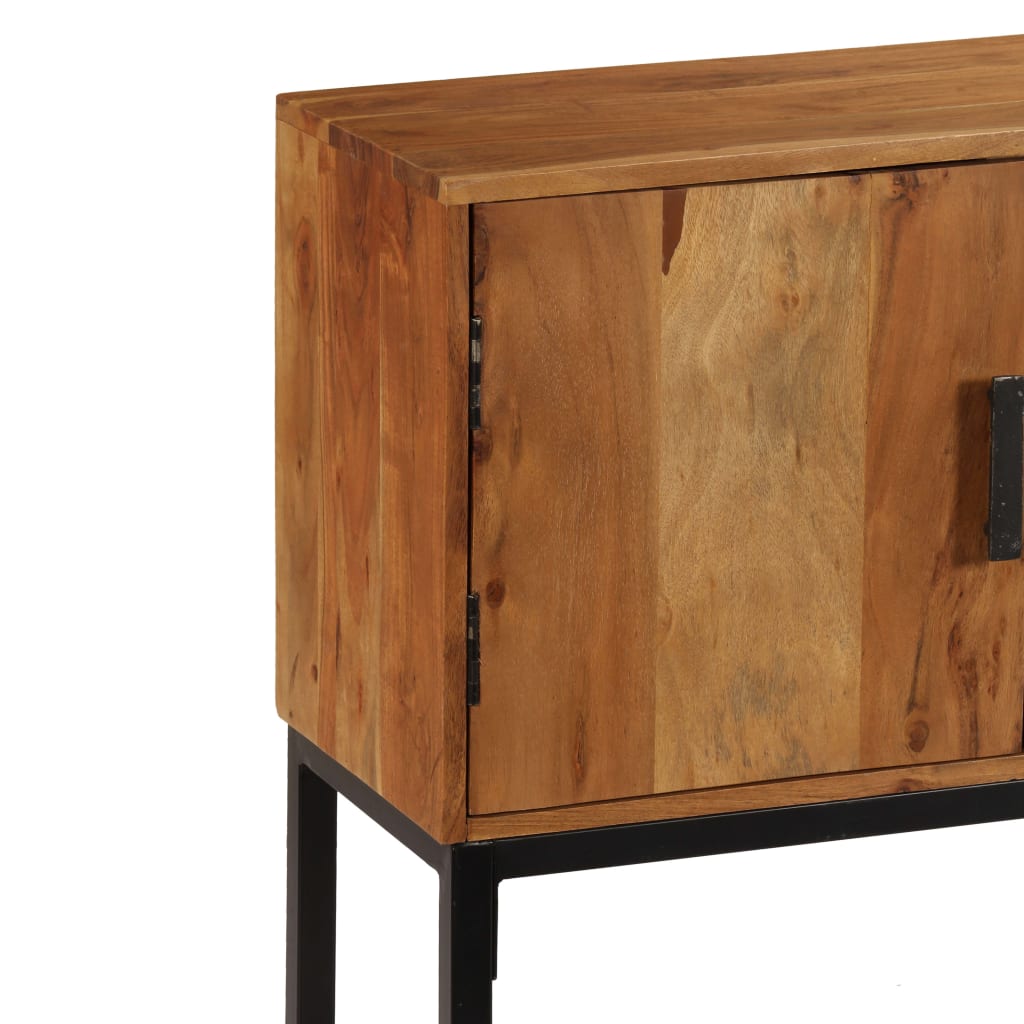 Buffet Marron 110x30x70 cm Bois d'acacia solide