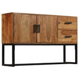 Buffet Marron 110x30x70 cm Bois d'acacia solide