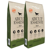 Nourriture sèche pour chiens Adult Essence Beef 2 pcs 30 kg