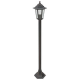 Garden stake lamp 6 pcs E27 110 cm Aluminum Bronze