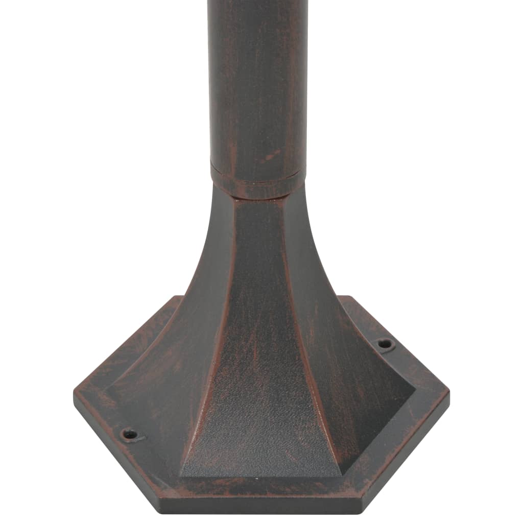 Garden stake lamp 6 pcs E27 110 cm Aluminum Bronze