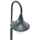 Gartenlampe E27 120 cm Aluminium Dunkelgrün