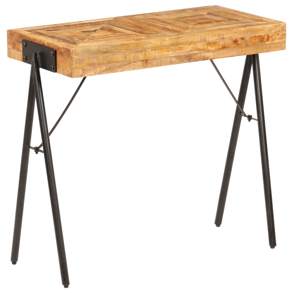 Table console Bois de manguier massif 80x40x75 cm