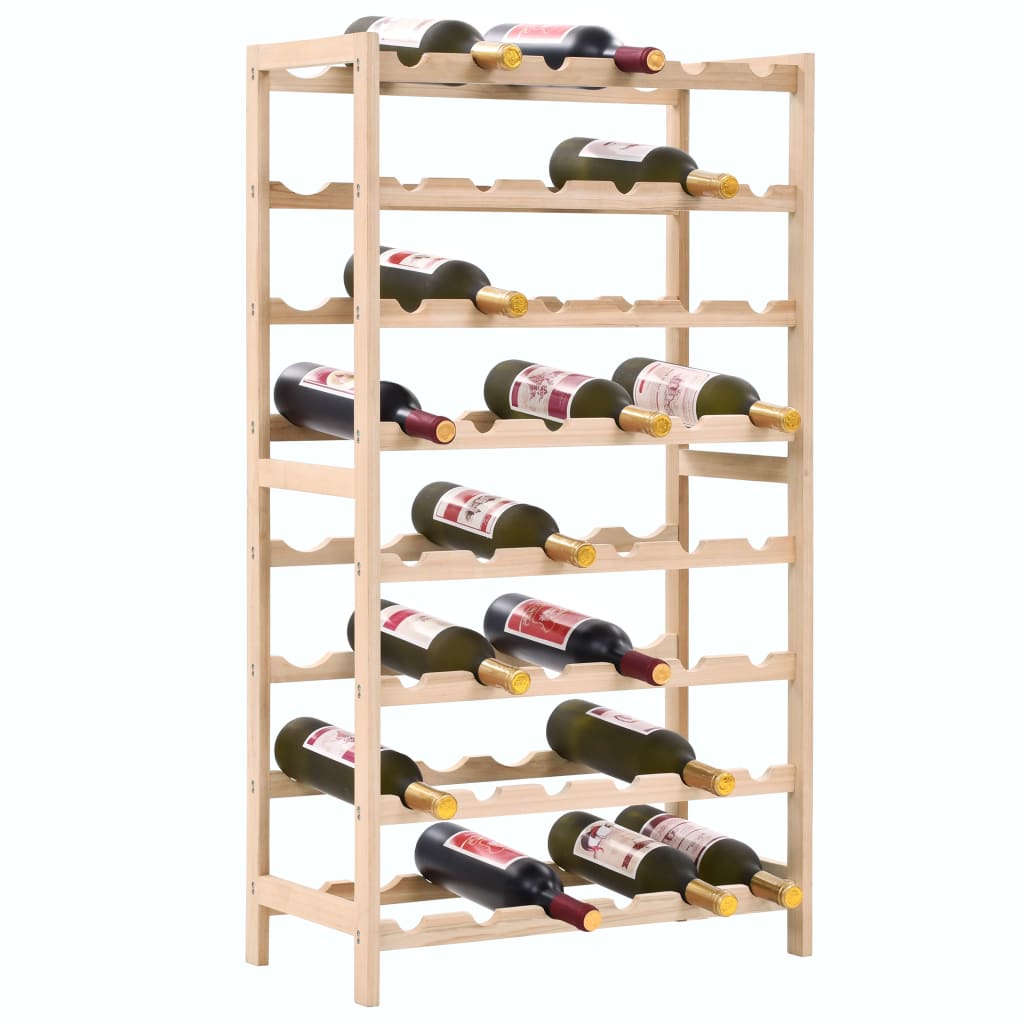 Weinregal Zedernholz 57,5 ​​x 28 x 102 cm