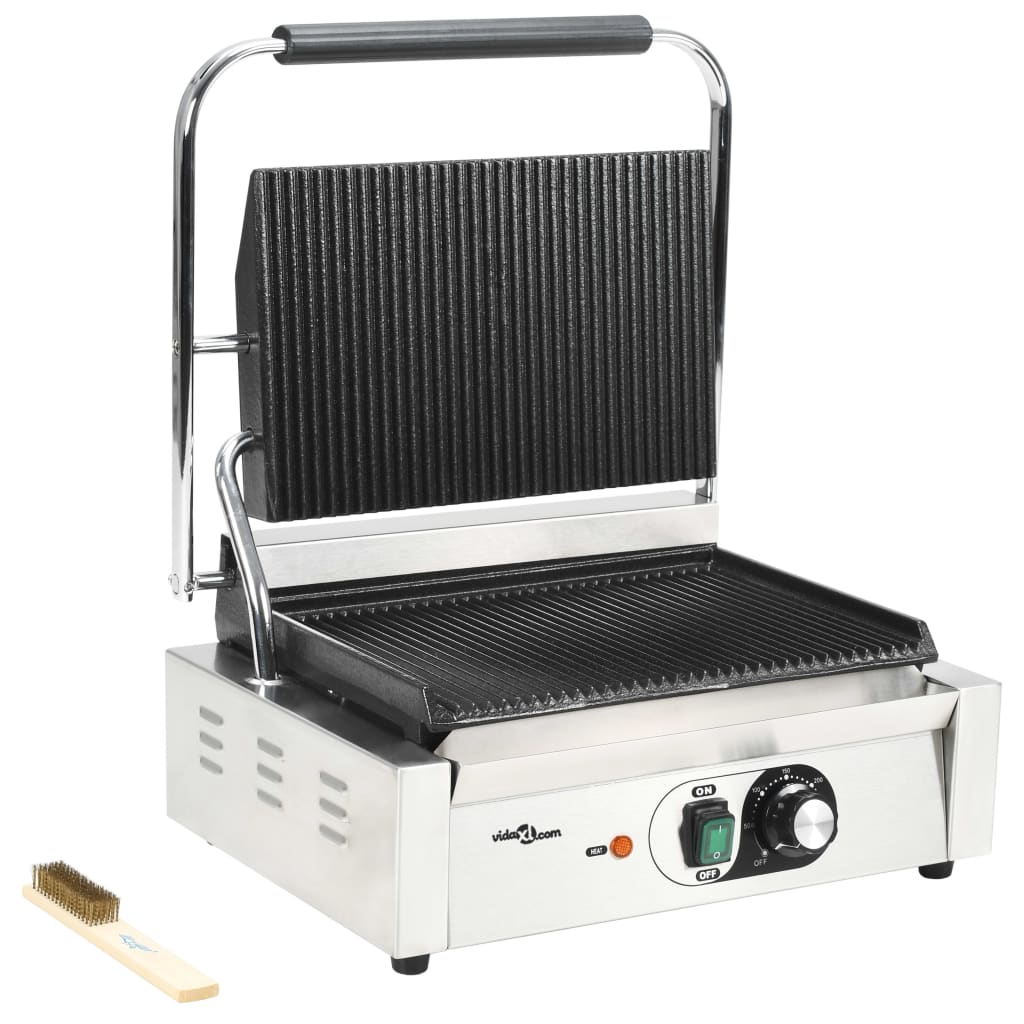 Rillengrill für Panini 2200 W 43x30,5x20 cm