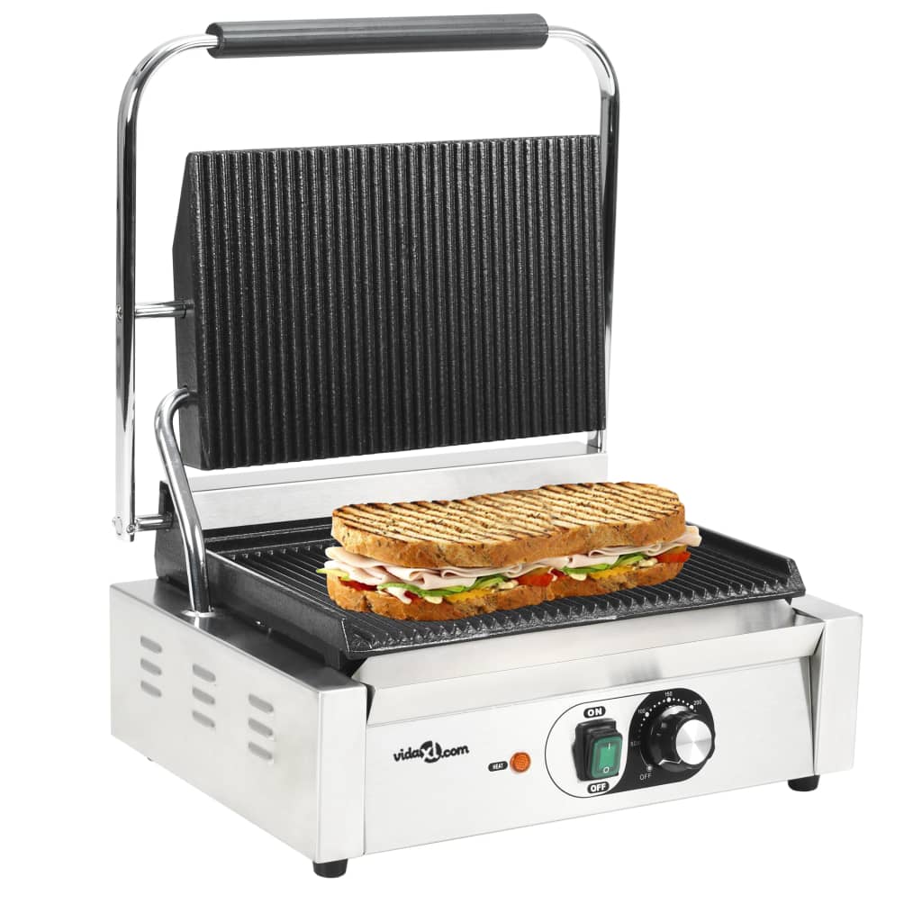 Rillengrill für Panini 2200 W 43x30,5x20 cm