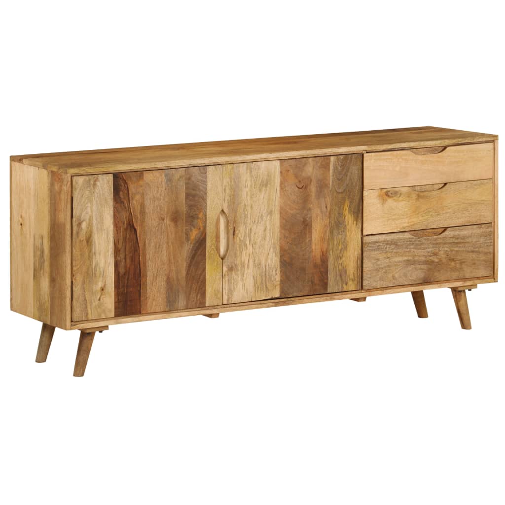 Solid mango wood sideboard 170x40x70 cm