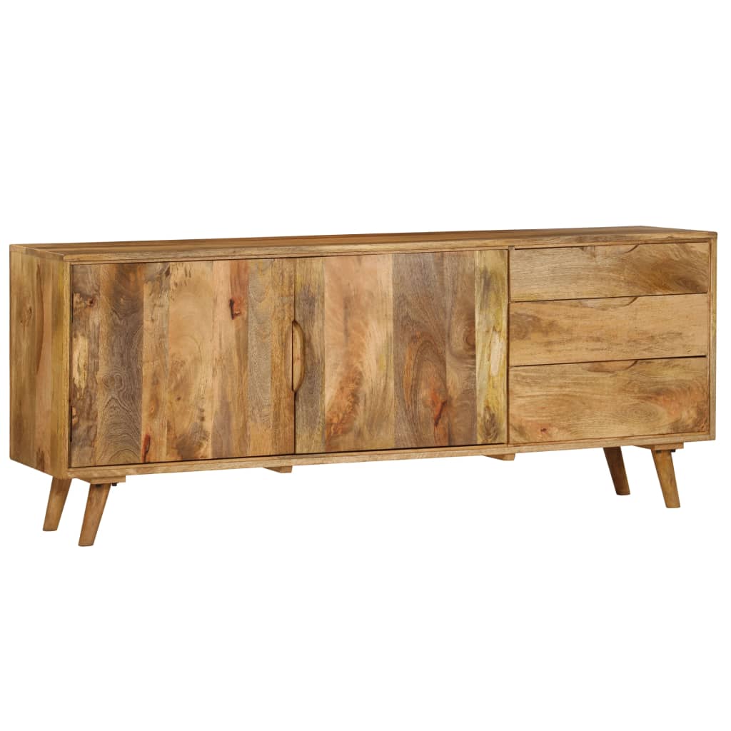 Solid mango wood sideboard 170x40x70 cm