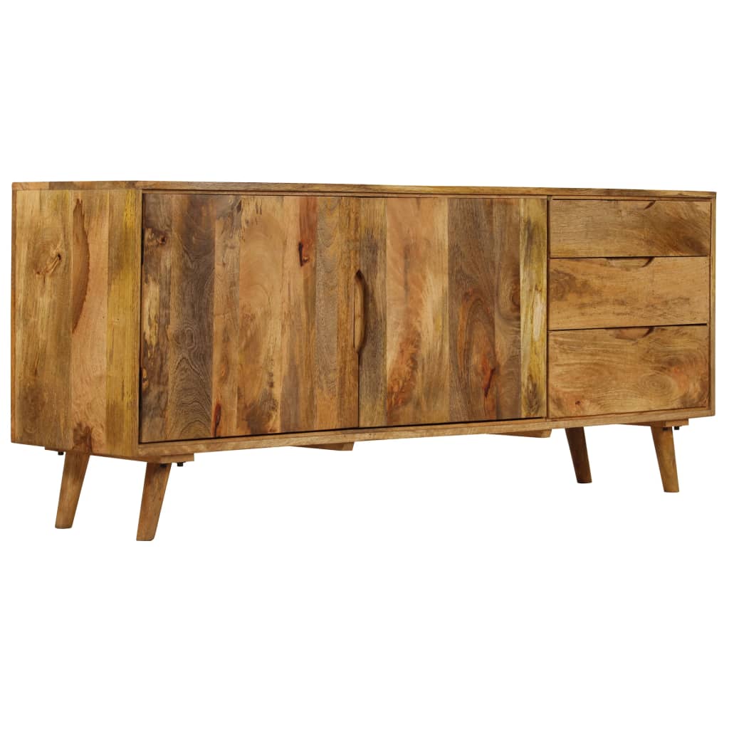 Solid mango wood sideboard 170x40x70 cm