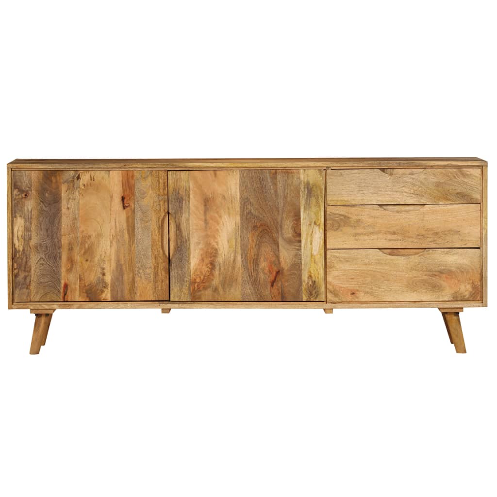 Solid mango wood sideboard 170x40x70 cm