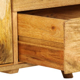 Solid mango wood sideboard 170x40x70 cm