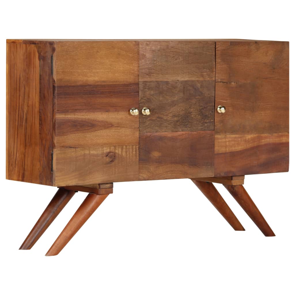 Buffet Bois recyclé massif 110x30x75 cm Marron