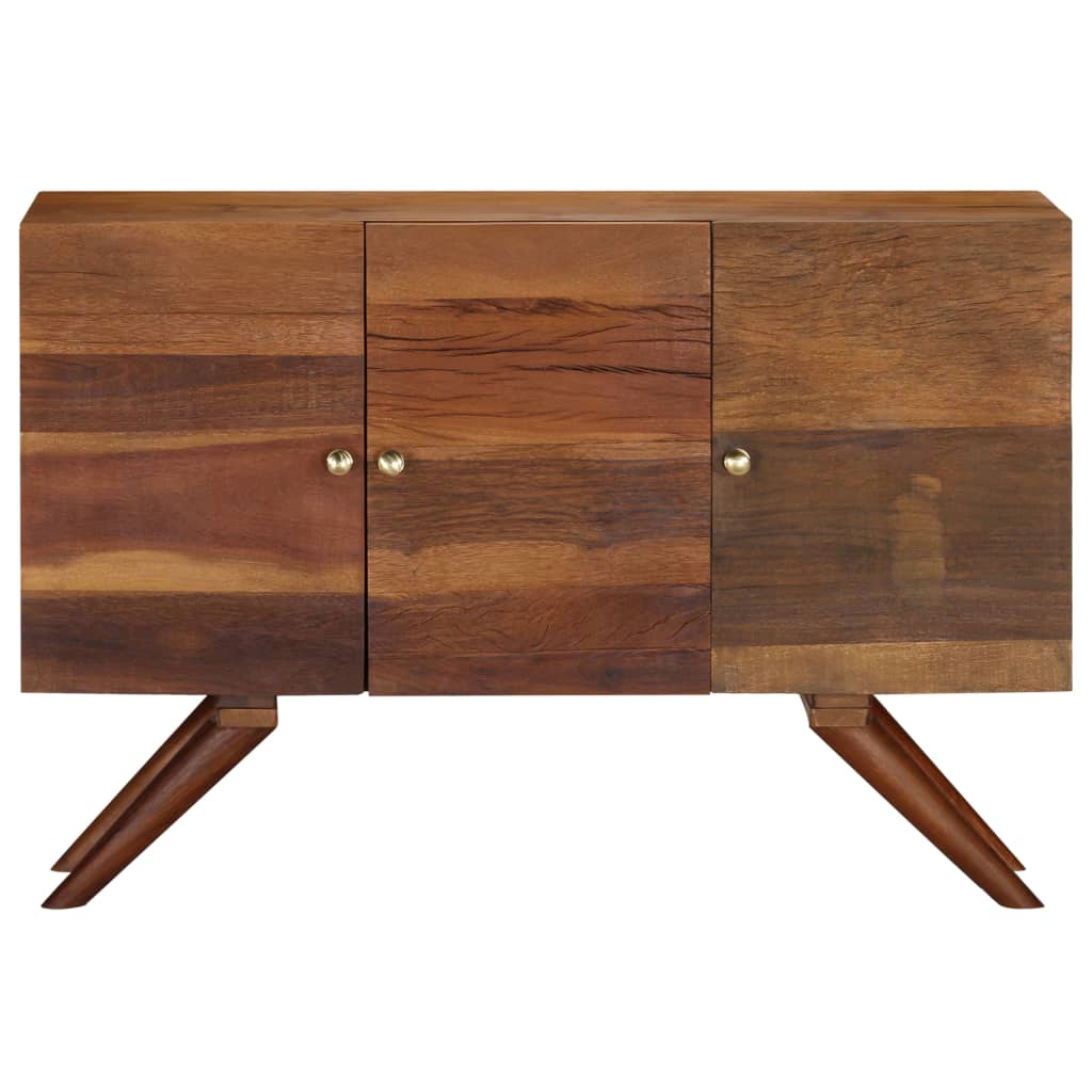 Buffet Bois recyclé massif 110x30x75 cm Marron