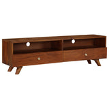 TV cabinet Solid reclaimed wood 140x30x40 cm