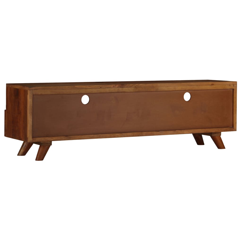 TV cabinet Solid reclaimed wood 140x30x40 cm