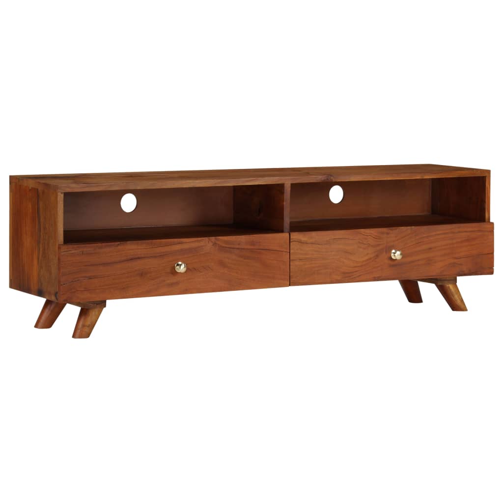 TV cabinet Solid reclaimed wood 140x30x40 cm